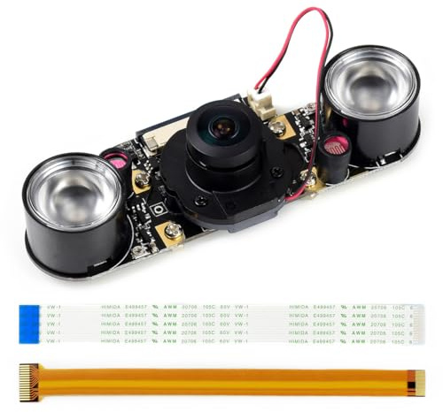 Waveshare IMX219-160 8MP IR-Cut Camera IR-Cut Infrared Night Vision 162° FOV Applicable for Jetson Nano/Compute Module