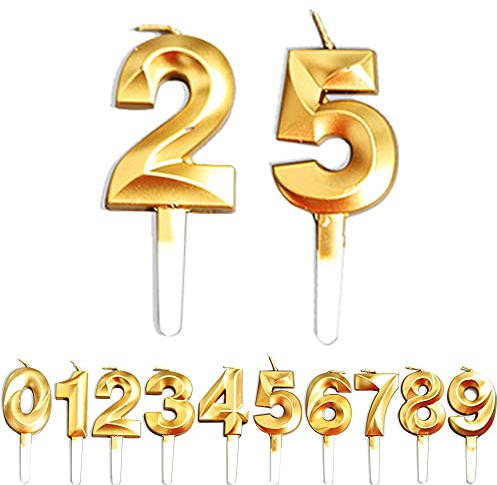 Geburtstag Kerzen, 25th/52th Geburtstagskuchen kerzen, Kuchen Dekoration für Geburtstag Party Hochzeit Jahrestag Abschlussfeier Feier Lieferungen
