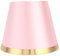 Stoff Lampenschirm, Europäischen Stil Moderner Lampenschirm für E27 Tischlampe und Stehleuchte Schlafzimmer Wohnzimmer Wohnheim Bürodekoration (Rosa)