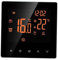 Kavolet Digital Thermostat 16A für Elektroheizung, Raumthermostat Smart Thermostat, LCD Display Touchscreen Woche Programmierbare Elektrische Fußbodenheizung Thermostat, Raumtemperaturregler