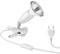 ledscom.de E27 Klemmleuchte LIK, weiß inkl. E27 PAR30 LED Reflektor-Lampe 994lm warmweiß