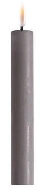 Deluxe Homeart Grauer Stabkerze 2 Stck D2,2 * 15 cm