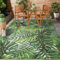 TALETA Outdoor Teppich Wetterfest, Teppich für Balkon, Outdoor Carpet, Wohnzimmer Balkon Küchenteppich, Outdoorteppich für Balkon, Garten, Groß: 120 x 170 cm