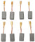 48 Stück Motor-Kohlebürsten 6,5 x 8 x 14 mm Ersatzteil für Elektrowerkzeuge für Bosch Winkelschleifer GWS 7-100 GWS 7-125
