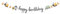 Banner Happy Birthday Baufahrzeuge, 2 m, Mix