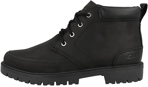 Clarks Herren Schnürschuhe Rossdale Schwarz 43