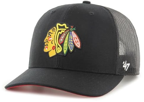 '47 Brand Mesh Trucker Cap - Ballpark Chicago Blackhawks