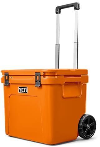 YETI Roadie 60 Wheeled Cool Box, Insulated Hard Cooler, King Crab