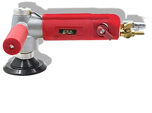 Nassluft-Steinpolierer Pneumatische Wassermühle 3 Zoll / 4-Zoll-Tablett Elektrolisler Wolke Steinmaschine Jade Marmor Material Wasser Injektion Polierer Für Polieren von Granit, Marmor und Beton