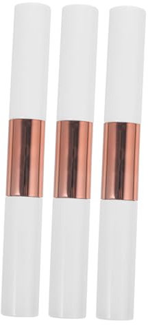 Baluue 3piezas Pegamento Para Pestañas Postizas Sellador Rápido De Doble Cabeza Adhesivo Para Extensiones De Pestañas De Maquillaje Para Mujeres