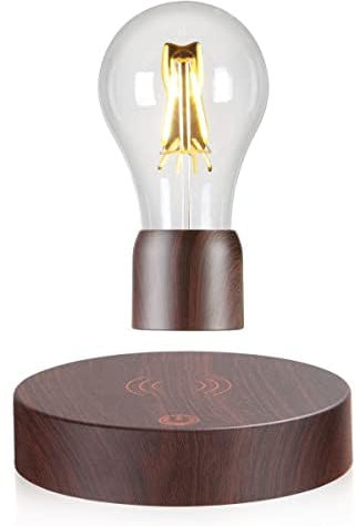 Vnemofey Ampoule LED flottante et flottante magnétique sans fil pour chambre, table, bureau, décoration, gadgets