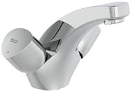 ROCA A5A318EC00 BRAVA Grifo Bimando Lavabo Con Cuerpo Liso Cromo