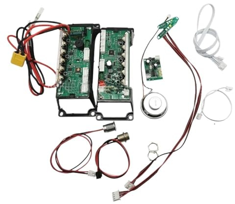 HUTBUVEAW Carte Principale et secondaire for Hoverboard, système Double, contrôleur de Scooter électrique, Panneau de Commande avec Bluetooth 36 V/48 V, Un Ensemble
