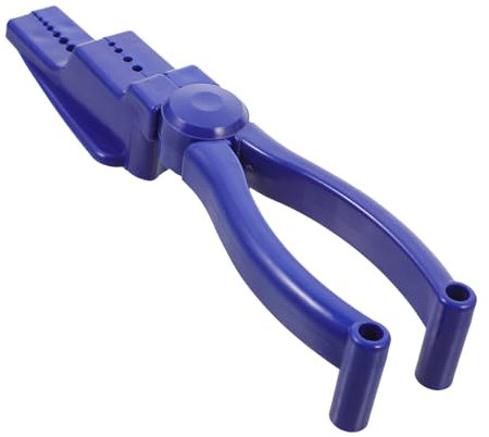 Veemoon Nail Holder Plier for Hammering Plastic Auxiliary Tool Finger Protective Guide Portable Hand Tool for Fixing Nail