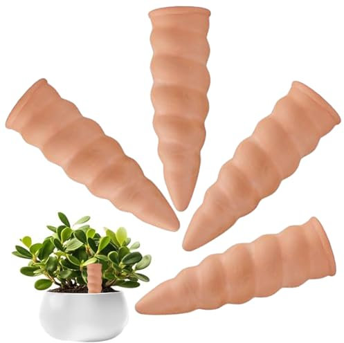 Spine per Irrigazione Automatica | Punte ad Anfora in Argilla per Innaffiamento,Dispositivi Irrigazione Accessori per Piante in Vaso Giardino Amanti dei Fiori