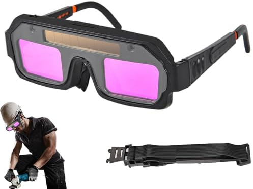 Schweißmasken | Schützende Schweißbrille | 3 Positionen Dimmen Anti Blendung Für Metallbearbeitung und Kfz-Reparatur