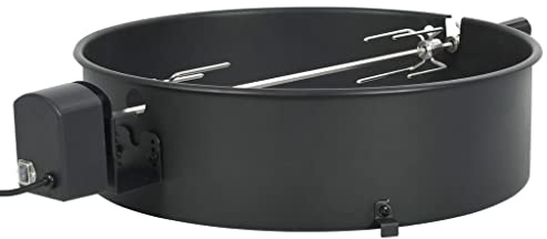 Solivagant Kit d'anneau de rôtissoire de Barbecue 57 cm Noir,(6.32 KG)