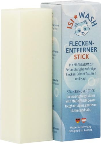 ISI*WASH Fleckenentferner – entfernt selbst hartnäckigste Flecken auf der Wäsche – vegan & tierversuchsfrei