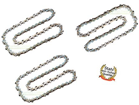 3X Sägekette 45cm; 1,5mm; 0,325; 72 TG kompatibel mit FUXTEC FX-KSE152, FX-KSP155, FX-KS162, CS6150 Kettensäge