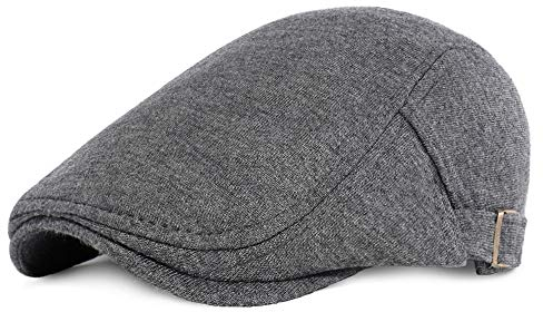 PORSYOND Herren Schirmmütze aus Baumwolle Schiebermütze Mann Baskenmütze Gatsby Newsboy Flatcap Herren Barett Cap