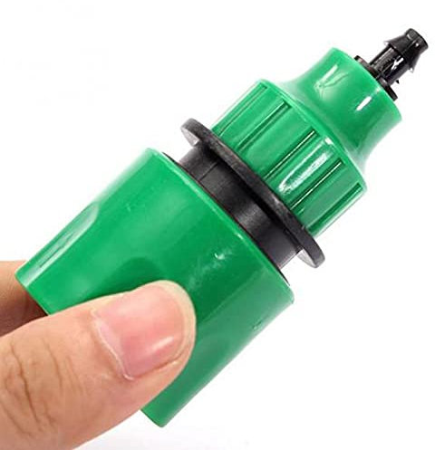 WMLBK 5PCS Garden Micro Irrigation Adapter-Irrigation Hose Connectors-Water Hose Quick Connector For 4/7,3/8 Micro Hose