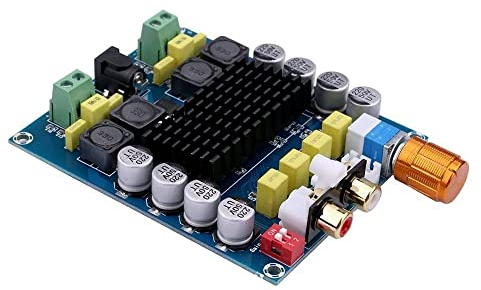 Fasizi TDA7498 2x100W Dual Channel Digital Class D Audio Amplifier Board DC 14-32V 24V Powered Stereo Power Amp Module