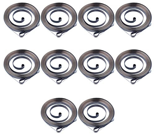 Gubeter Kit molla avviamento 10 pezzi, per motosega Zenoah Komatsu G2500 cinese 2500 25Cc 2 tempi piccola, /