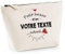 Trousse Personnalisable | Pochette Toilette Maquillage Fourre Tout à Personnaliser - Idée Cadeau Collègue Ami(e) Pot de départ Retraite Fête des Mères Pères (Homme Adoré)