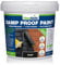 SmartSeal Damp Proof Black Paint - 10 Litres - For Interior & Exterior Walls, Ceilings and Floors. Helps Prevent Water-Ingress and the Spread of Penetrating Damp.… (Black)