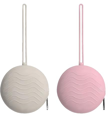 Porta Succhietto in Silicone, Portaciuccio Scatola, Contenitore per Ciuccio, Scatolina Succhietto, Custodia per Ciuccio, Porta Ciuccio in Silicone, Scatolina Porta Succhietto Portatile, Per Viaggi