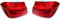 Auto-Rücklicht-Baugruppe für BMW 3 Series F30 LCI 2013 2014 2015 2016 2017 2018 Auto Links Rechts Rücklichter Komplettsets Heckleuchte Baugruppe Ersetzen Zubehör,A pair