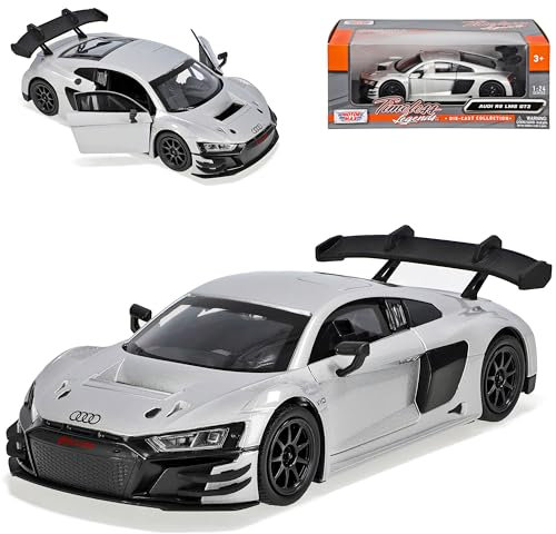 Motormax A*u*d*i R8 4S LSM GT3 Silber Coupe 2. Generation 2015-2024 1/24 Modell Auto