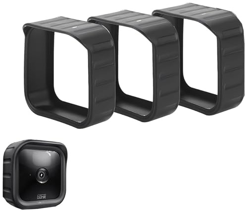 Regenschutz für Blink Outdoor Kamera Cover Hülle Überwachungskamera Schutz, Maximaler Schutz vor Wasser und Sonne - 3 Stück (3er Set)