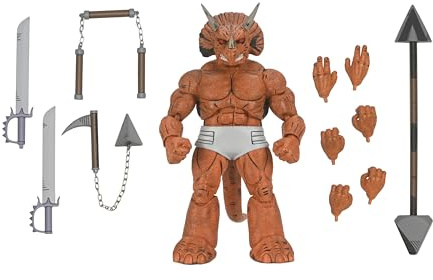 Triceraton Gladiator Scale Action Figur, 18 cm, Teenage Mutant Ninja Turtles Mirage Comics