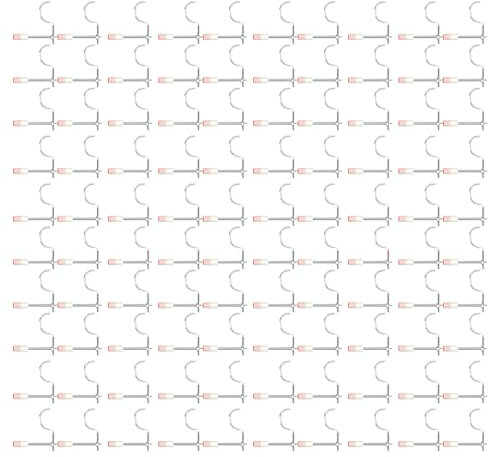 100 chiodi rotondi in acciaio per chiodatrici, chiodi speciali, fissaggio a parete, chiodi in cemento armato, per pistole pneumatiche in acciaio