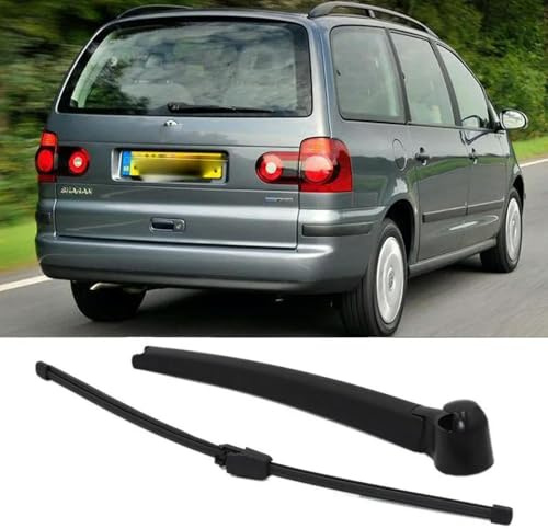 RHGSAO Wipe Heckscheibenwischerblatt & arm Set - 13 für VW Sharan MK1 (7m) 2002-2010 Windschutzscheibenbürste