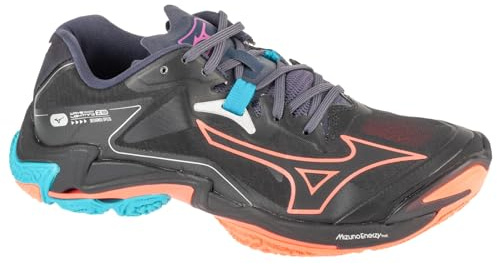 Mizuno Wave Lightning Z8 V1GA240006, Unisex Volleyball Shoes, Black, 46,5 EU
