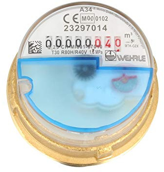 Schlösser -315NAU- Austausch-Wasserzähler Messkapsel EAS IE und Allmess UP 6000 Kaltwasser