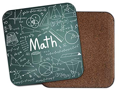 Cool Maths Dessous de verre – Equations Mathématics Learn Pi Teacher Cadeau #19126