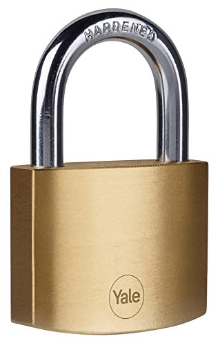 YALE Candado 50 mm Arco Corto Caja