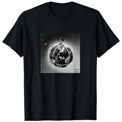 Yungblud Official Black Grey Weird Album Cover T-Shirt