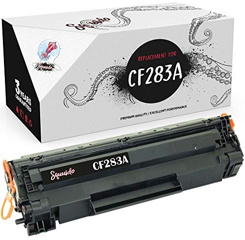 Squuido Tonerkartusche CF283A kompatibel mit HP LaserJet Pro MFP M125a M125nw M126a M126nw M127fn M127fw M128fn M128fw M225dn M225dw M201dw M201n M202dw M202n | Hohe Reichweite 1500 Seiten