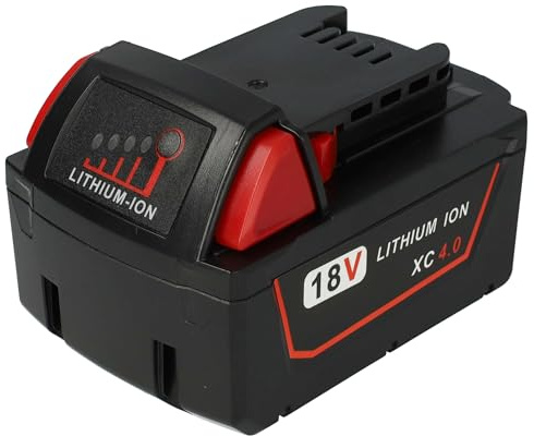 vhbw 1x Akku kompatibel mit Milwaukee M18 CHPX, CHM-902C, CHM-0C, CHPX-902X, CHPX-502X, CHPX-0X Werkzeug (4000 mAh, Li-Ion, 18 V)