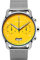 DeTomaso SORPASSO Giallo Silber Gelb Herren-Armbanduhr Analog Quarz Mesh Milanese Silber Polished