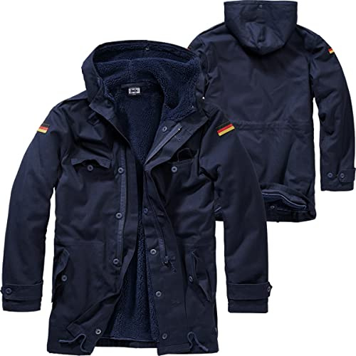 BWuM Bundeswehr Parka mit Futter & Flaggen BW Feldparka Bordparka Winterjacke
