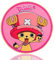 Roffatide Cartoon Runder Teppich Cute Blanket Rug Fußmatten Rosa Teppich für Zuhause 80x80 cm