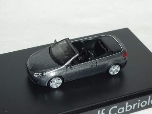Volkwagen Golf Vi 6 2011 Cabrio Cabriolet Grau Ho H0 1/87 Herpa Modellauto Modell Auto