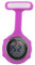 SagaSave Montre Infirmiere pour Blouse, Montre D'infirmière électronique Affichage Numérique Silencieuse et Lumineuse avec Clip pour Médecin, Femme et Homme, Violet, Moderne