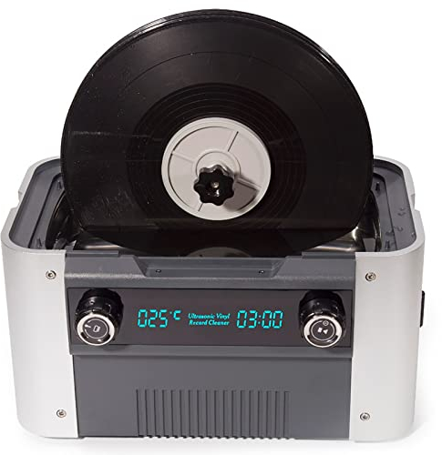 TEHONGMAI Máquina de Limpieza ultrasónica Profesional CS6 Limpiador ultrasónico de Discos de Vinilo de Secado por Giro automático de Alta frecuencia CS6.1pro