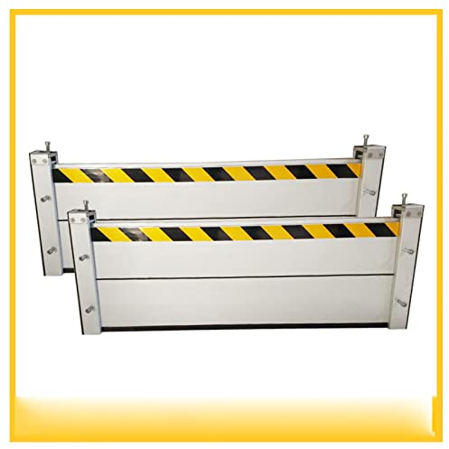 Hochwasserschutz Bei TüRen, Hochwasserschutz Barriere Aussen, Hochwasserschutz Bei TüRen Spundwand, Aluminiumlegierungs Material, Gut Wasserdicht, Geeignet füR Garageneinfahrt, TüR, StraßE Usw. ( Size